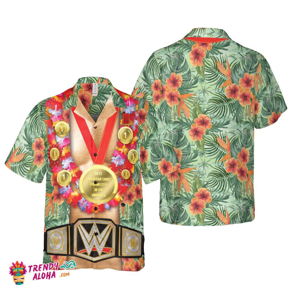 David White Hawaiian Shirt