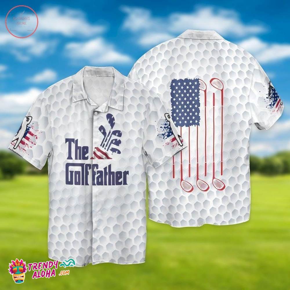 Day Father’S Day The Golffather Hawaiian Shirt