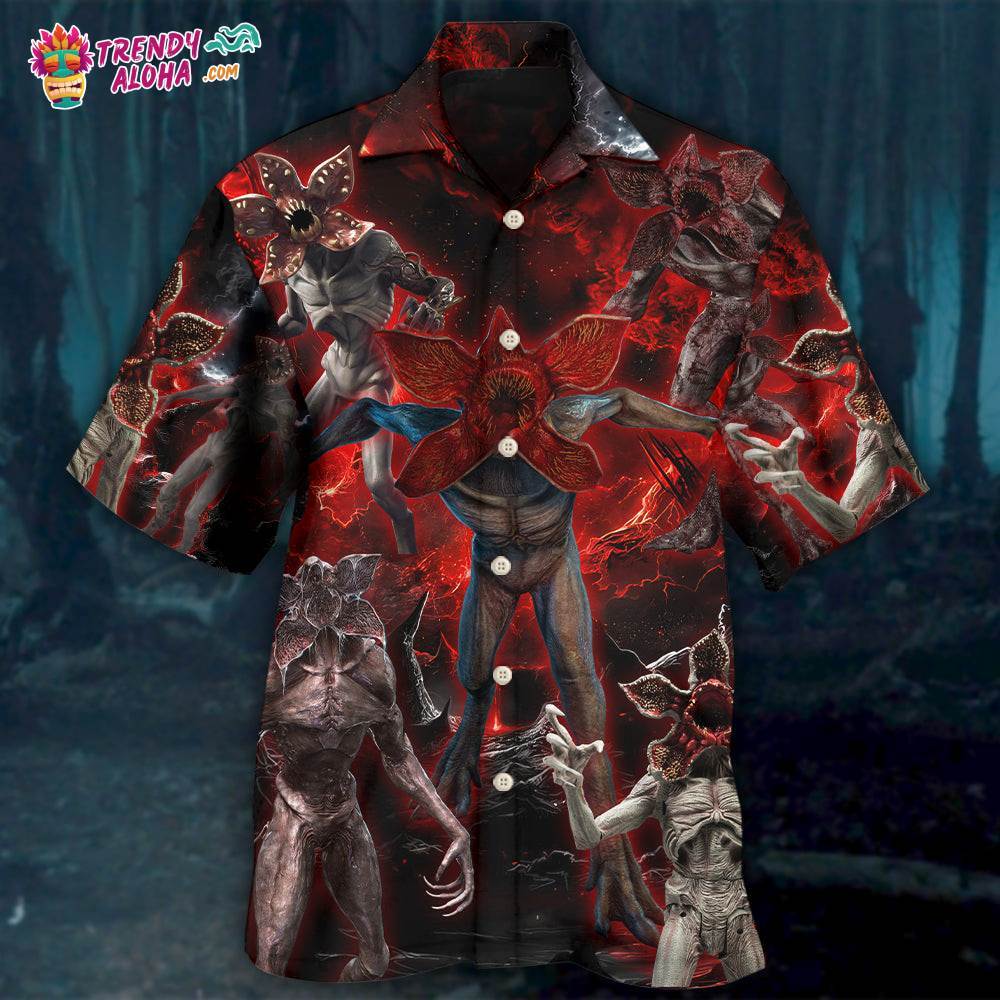 Demogorgon Death Invasion Style Hawaiian Shirt – Trendy Aloha