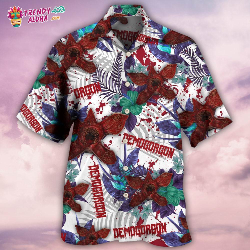 Demogorgon Monster Hawaiian Pattern Hawaiian Shirt – Trendy Aloha