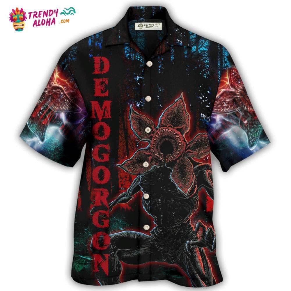 Demogorgon World Of Monster Hawaiian Shirt – Trendy Aloha Demogorgon World Of Monster Hawaiian Shirt – Trendy Aloha