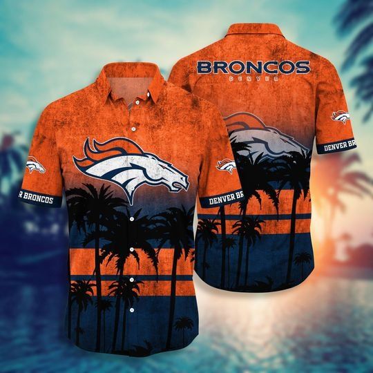 Denver Broncos NFL Hawaii Shirt Short
