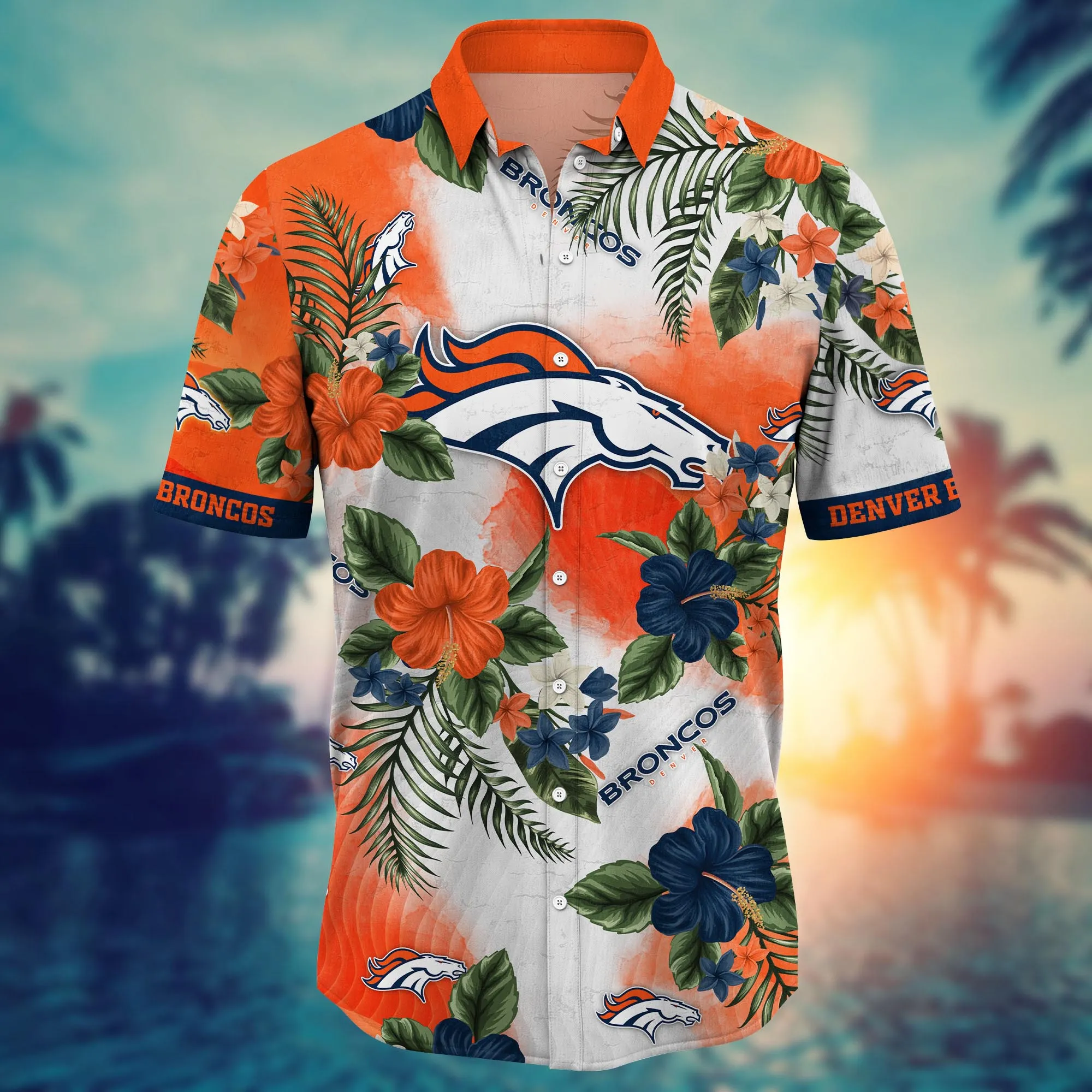 Denver Broncos NFL Hawaiian Shirt Heatwavetime Aloha Shirt