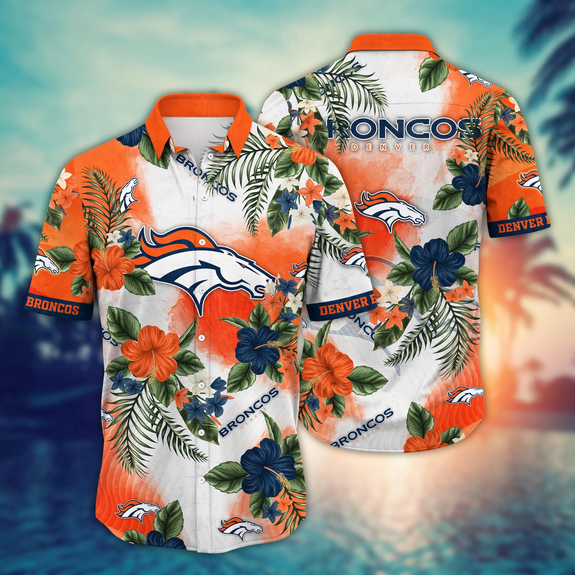 Denver Broncos NFL Hawaiian Shirt Heatwavetime Aloha Shirt