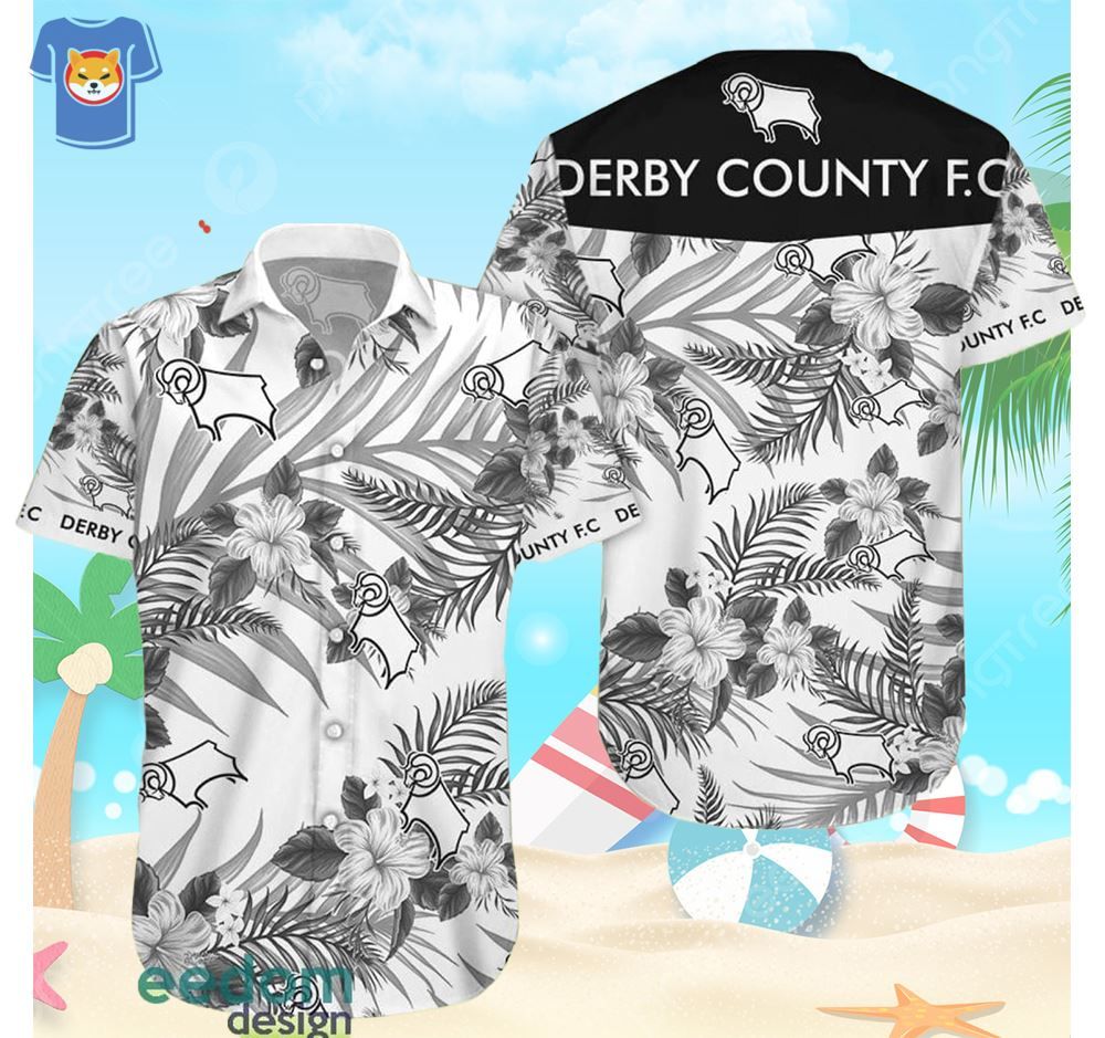 Derby County Fc Aloha Beach Gift Hawaiian Shirt For Men And Women