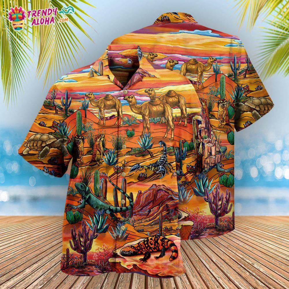 Desert Where Life Begins Hawaiian Shirt – Trendy Aloha