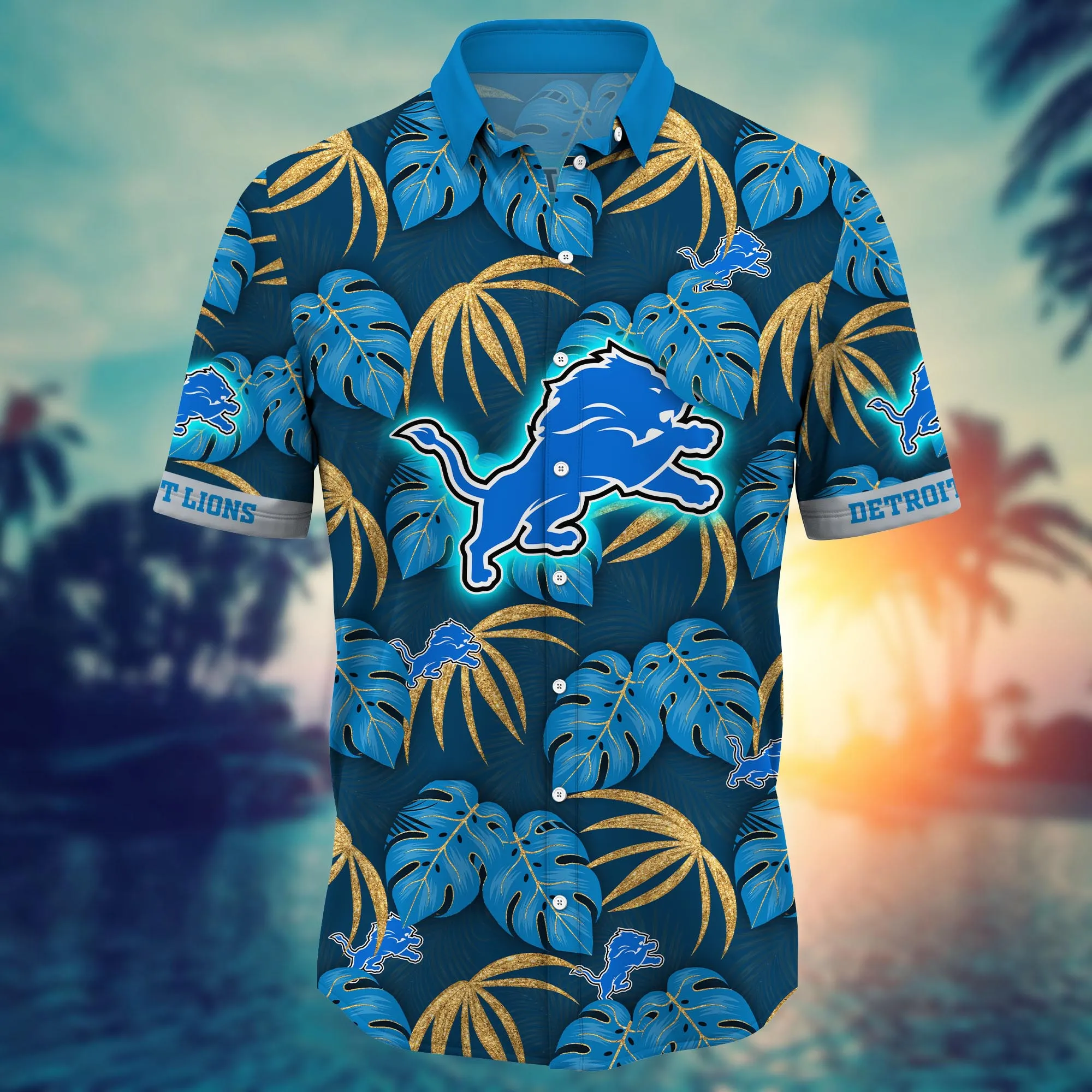 Detroit Lions NFL Hawaiian Shirt June Aloha Shirt