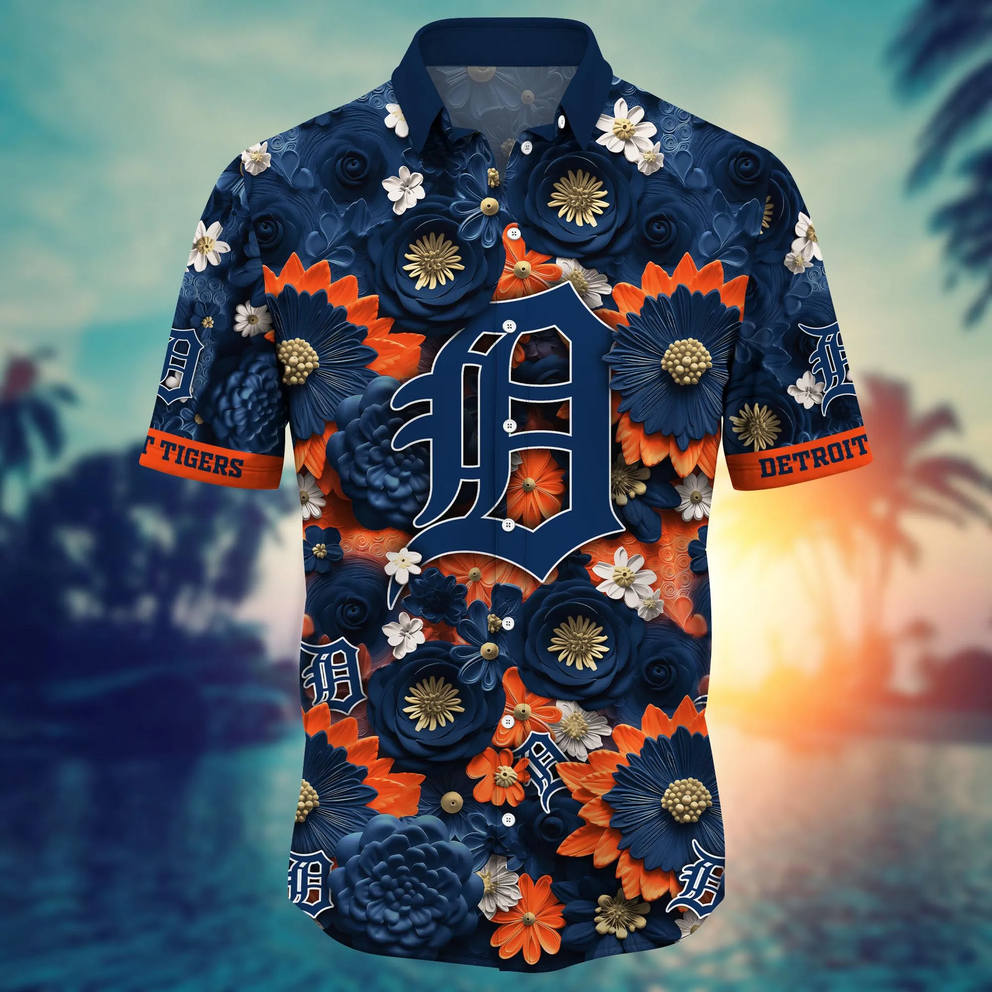 Detroit Tigers MLB Hawaiian Shirt Trending For This Summer Customize Shirt Any Team