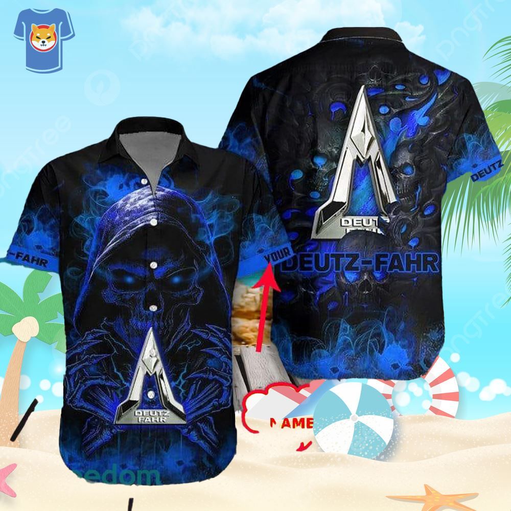 Deutz-Fahr 3D Hawaiian Shirt Custom Name Summer Gift For Men And Women