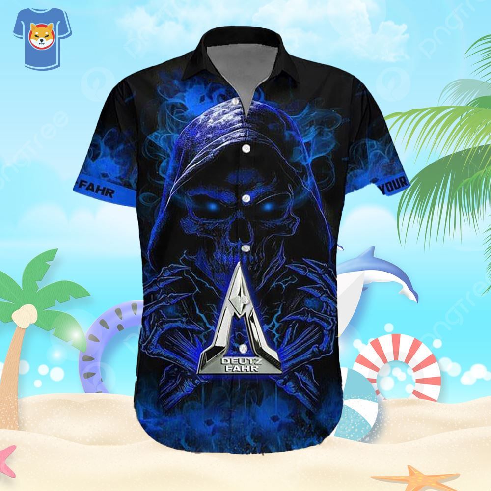 Deutz-Fahr 3D Hawaiian Shirt Custom Name Summer Gift For Men And Women