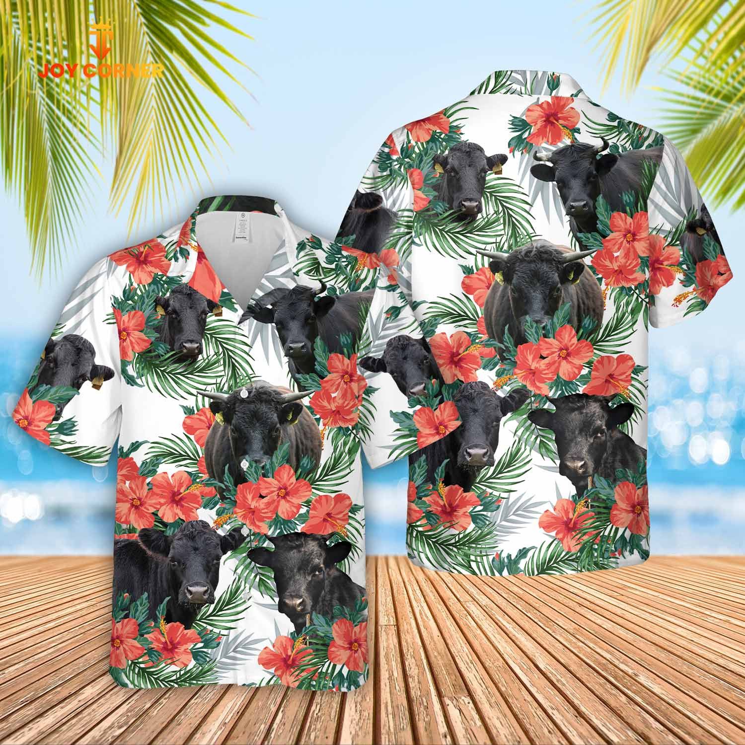 Dexter Breed Hawaiian Shirt Flowers Design Premium Quality Print And Material