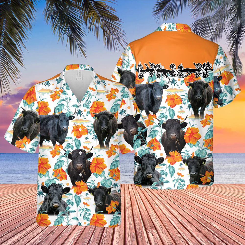Dexter Hibiscus Floral 3D Trendy Hawaiian Shirt