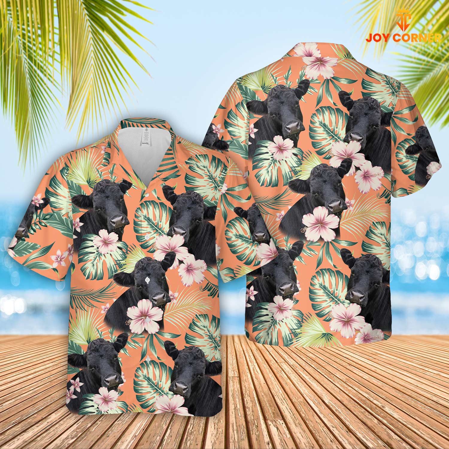 Dexter Summertime Happiness Floral Farm 3D Hawaiian Shirt