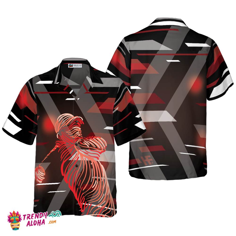 Digital Style Golf Players Hawaiian Shirt Digital Style Golf Players Hawaiian Shirt
