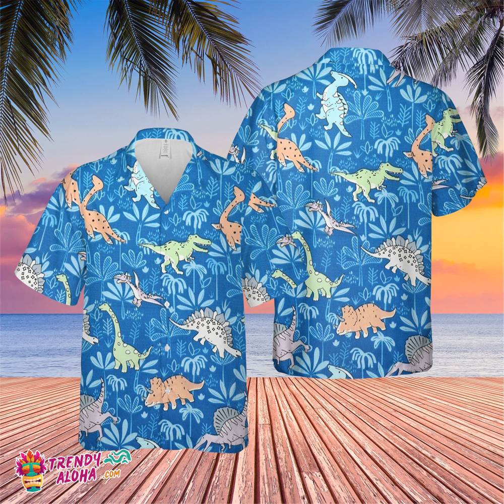 Dinaso Trending Hawaiian Shirt, Summer Vacation Hawaiian Shirt