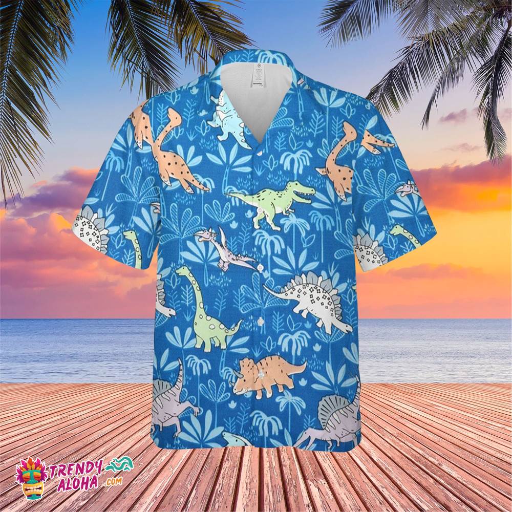 Dinaso Trending Hawaiian Shirt, Summer Vacation Hawaiian Shirt