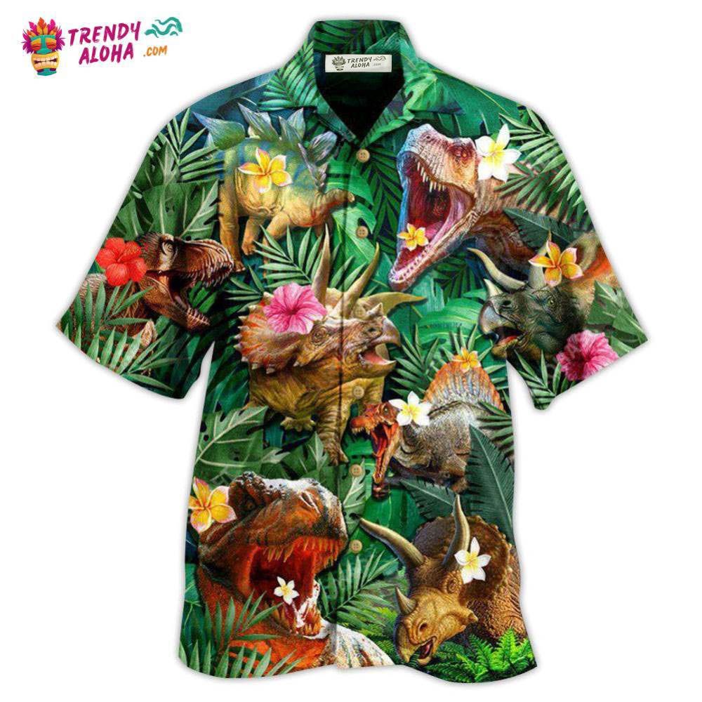 Jurassic Park Hawaiian Shirt - Trendy Aloha