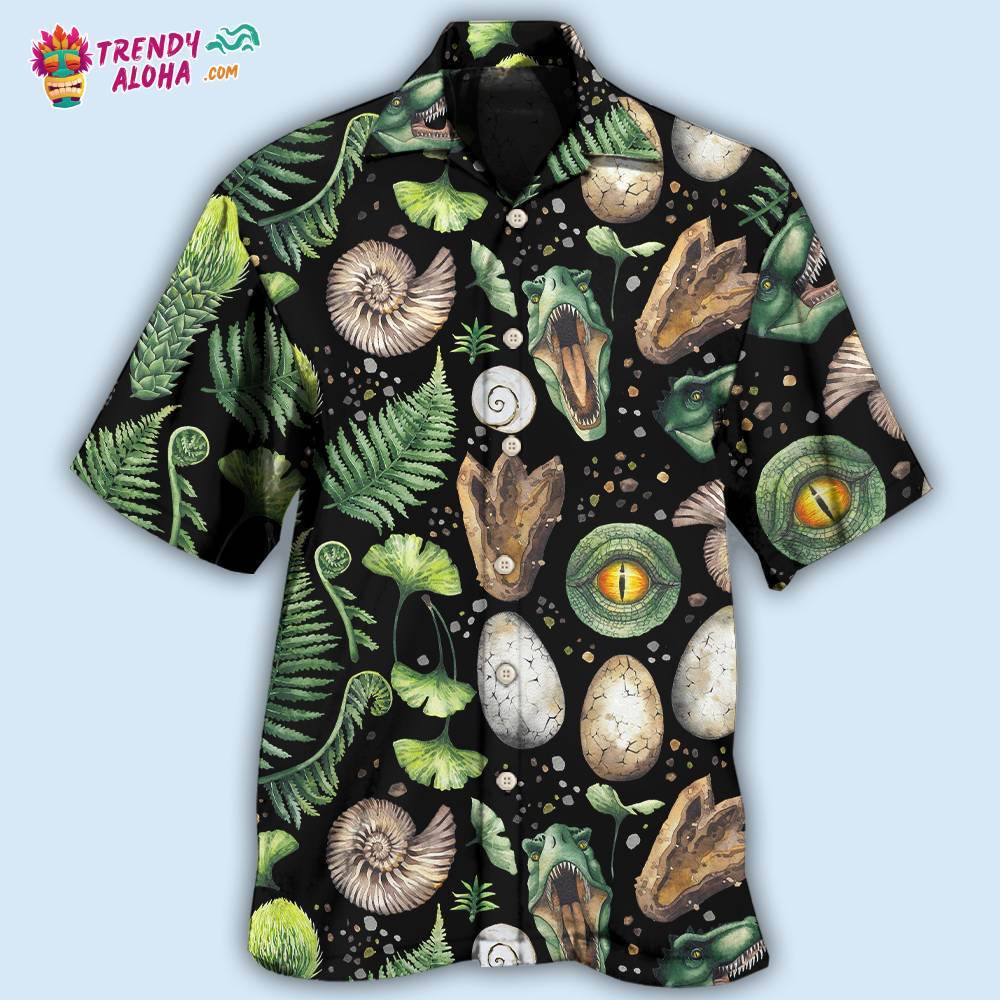 Dinosaur Amazing Pieces Hawaiian Shirt – Trendy Aloha