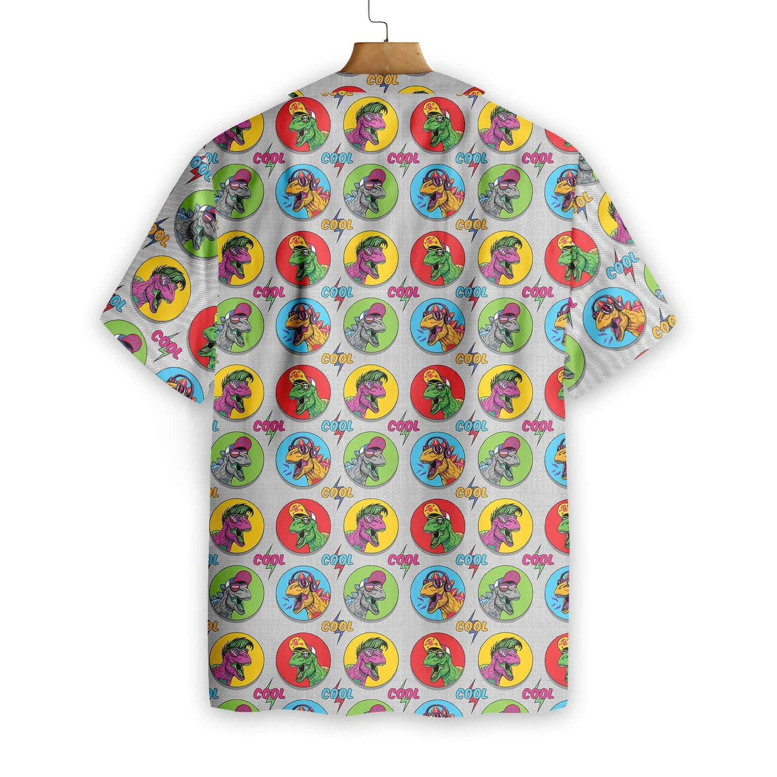 Dinosaur Hawaii Shirt Cool T-Rex Dinosaur Trendy Hawaiian Shirt Dinosaur Aloha Shirt