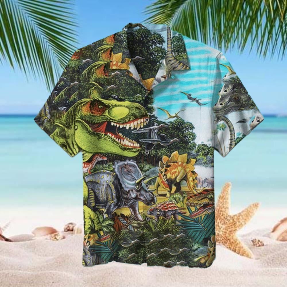 Dinosaur Jurassic Park Hawaiian Shirt Unisex Dinosaur Lover Dinosaur Jurassic Park Hawaiian Shirt Unisex Dinosaur Lover