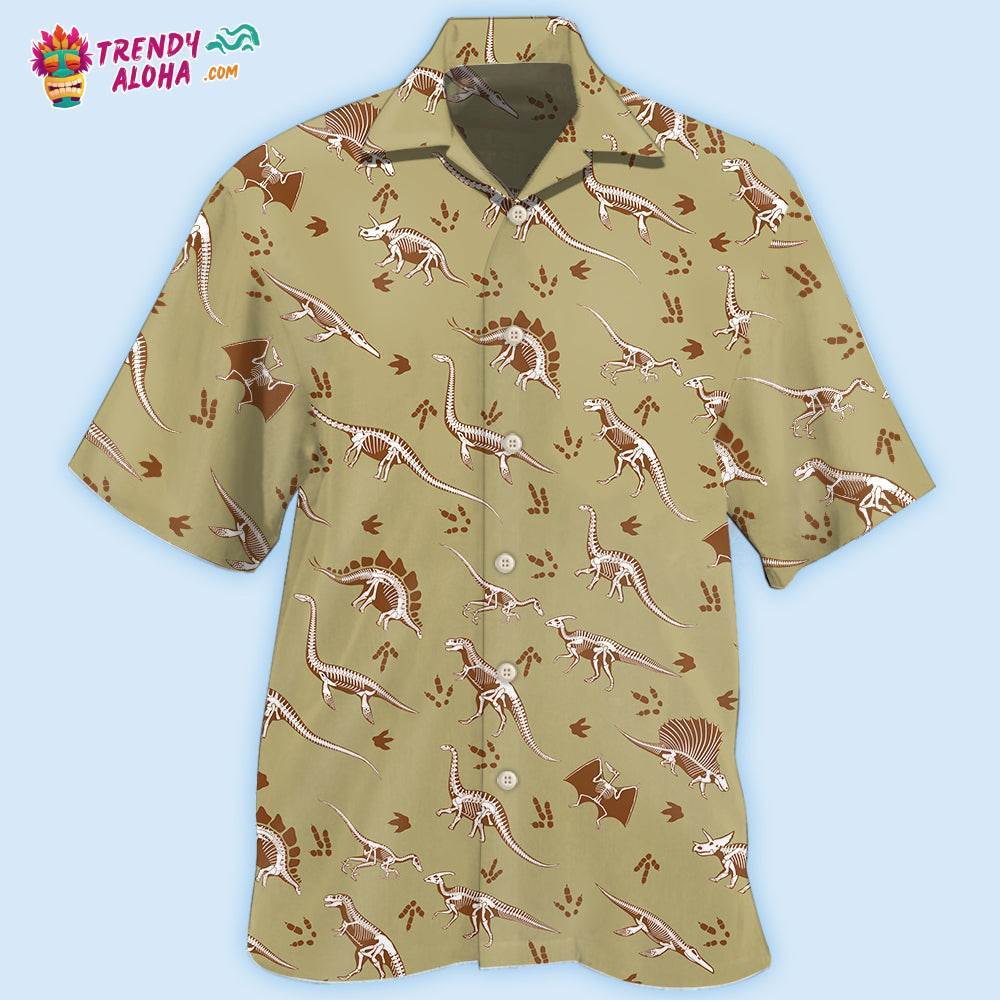Dinosaur Little Basic Style Hawaiian Shirt – Trendy Aloha