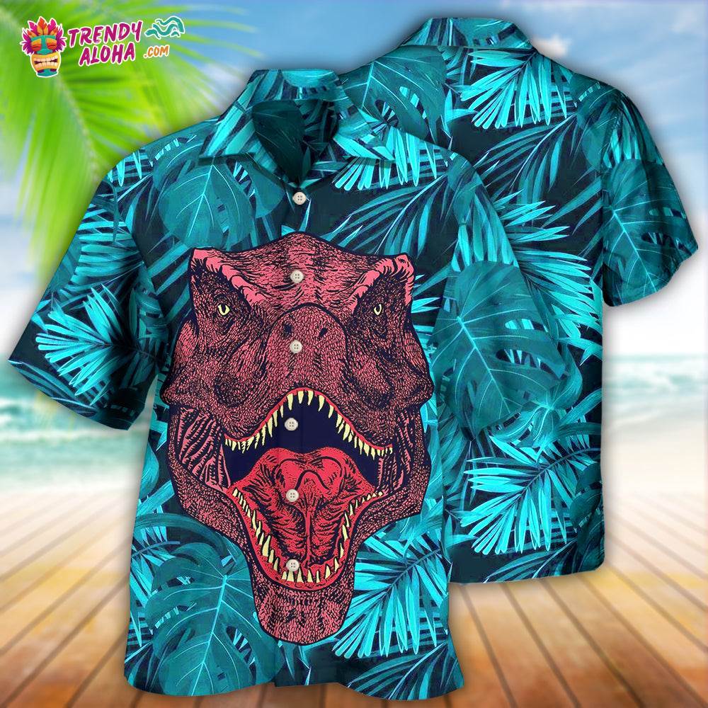 Dinosaur Love Animals Hawaiian Shirt – Trendy Aloha