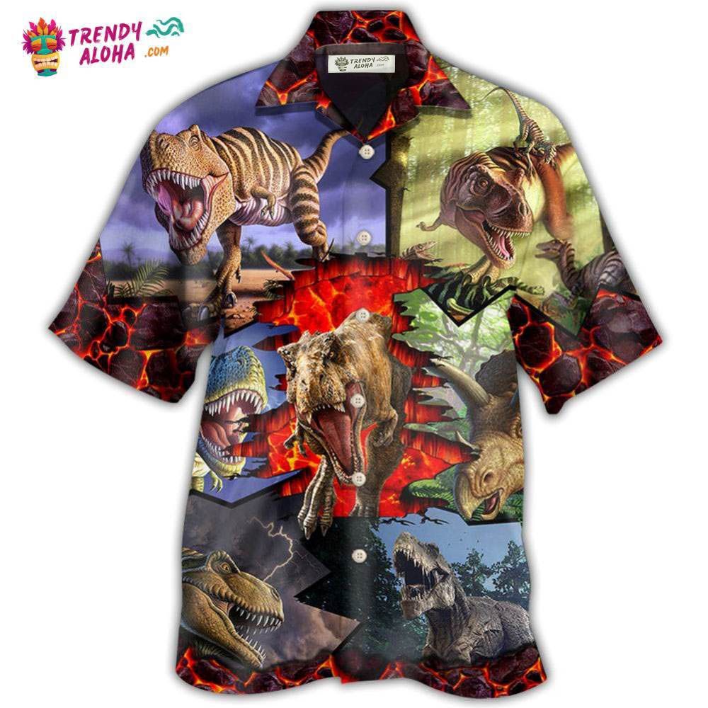 Dinosaur Strong Dinosaur Expert Hawaiian Shirt – Trendy Aloha