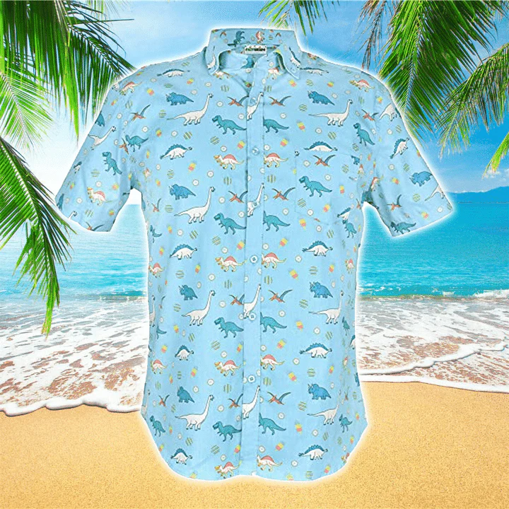 Dinosaurs Shirt For, Dinosaurs Trendy Hawaiian Shirt For Dinosaurs Lovers Trendy Aloha