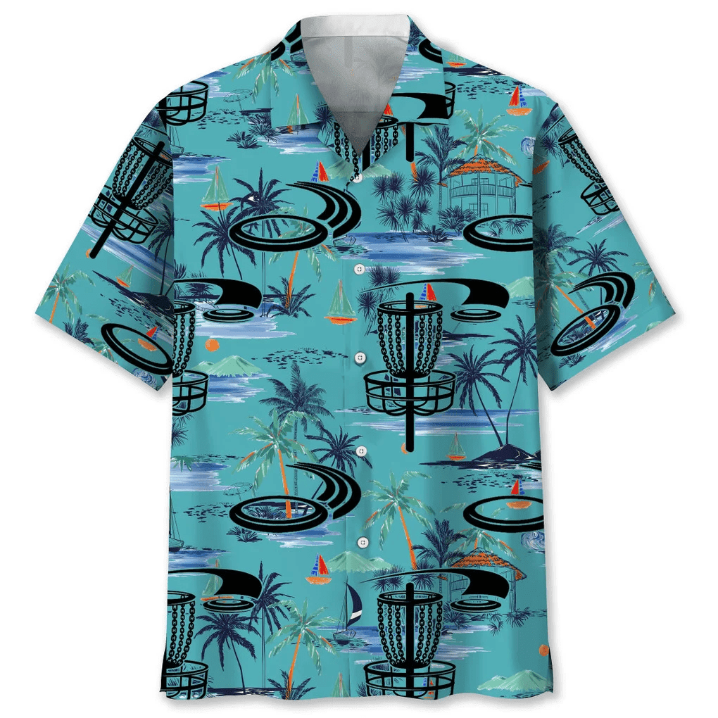 Disc Golf Beach Trendy Hawaiian Shirt