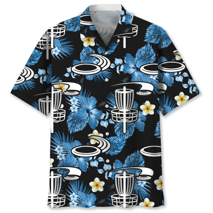 Disc Golf Nature Trendy Hawaiian Shirt