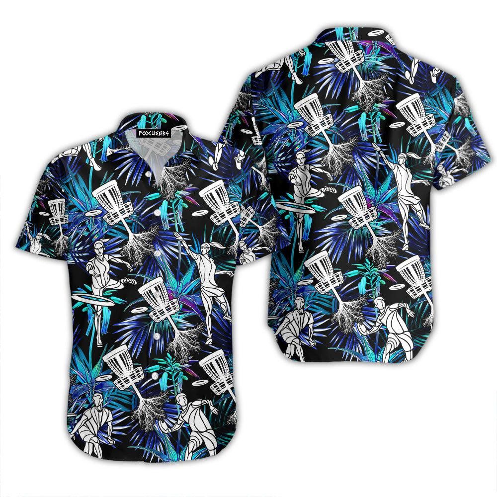 Disc Golf Retro Vintage Style Trendy Hawaiian Shirt Disc Golf Retro Vintage Style Trendy Hawaiian Shirt