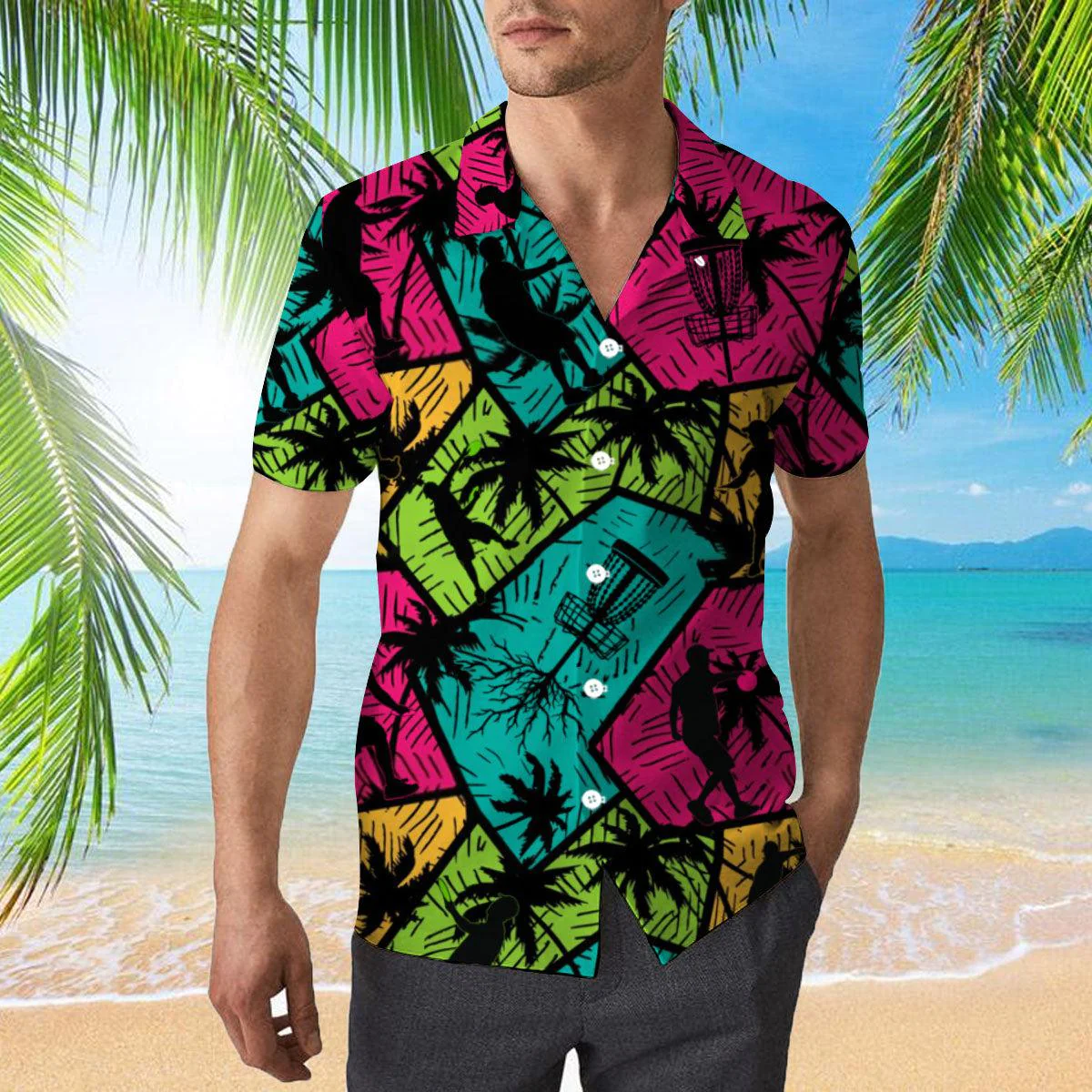 Disc Golf Trendy Hawaiian Shirt