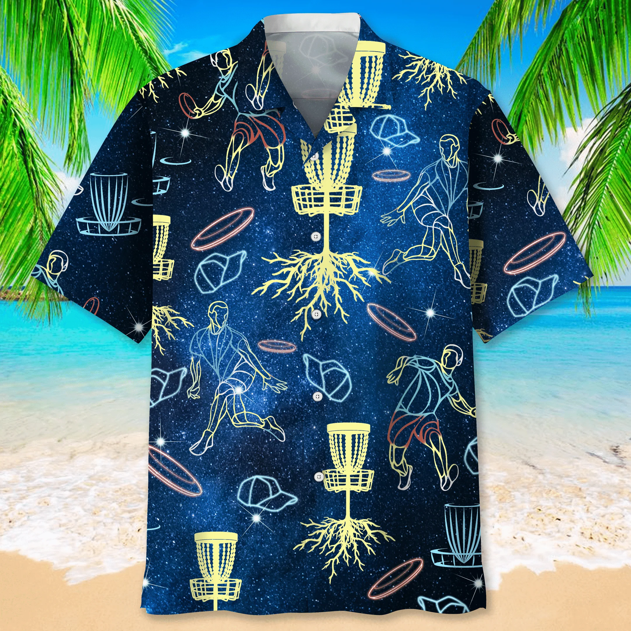 Disc Golf Trendy Hawaiian Shirt, Trendy Hawaiian Shirt For Men, Summer Gift, Gift For Disc Golf Player Disc Golf Trendy Hawaiian Shirt, Trendy Hawaiian Shirt For Men, Summer Gift, Gift For Disc Golf Player