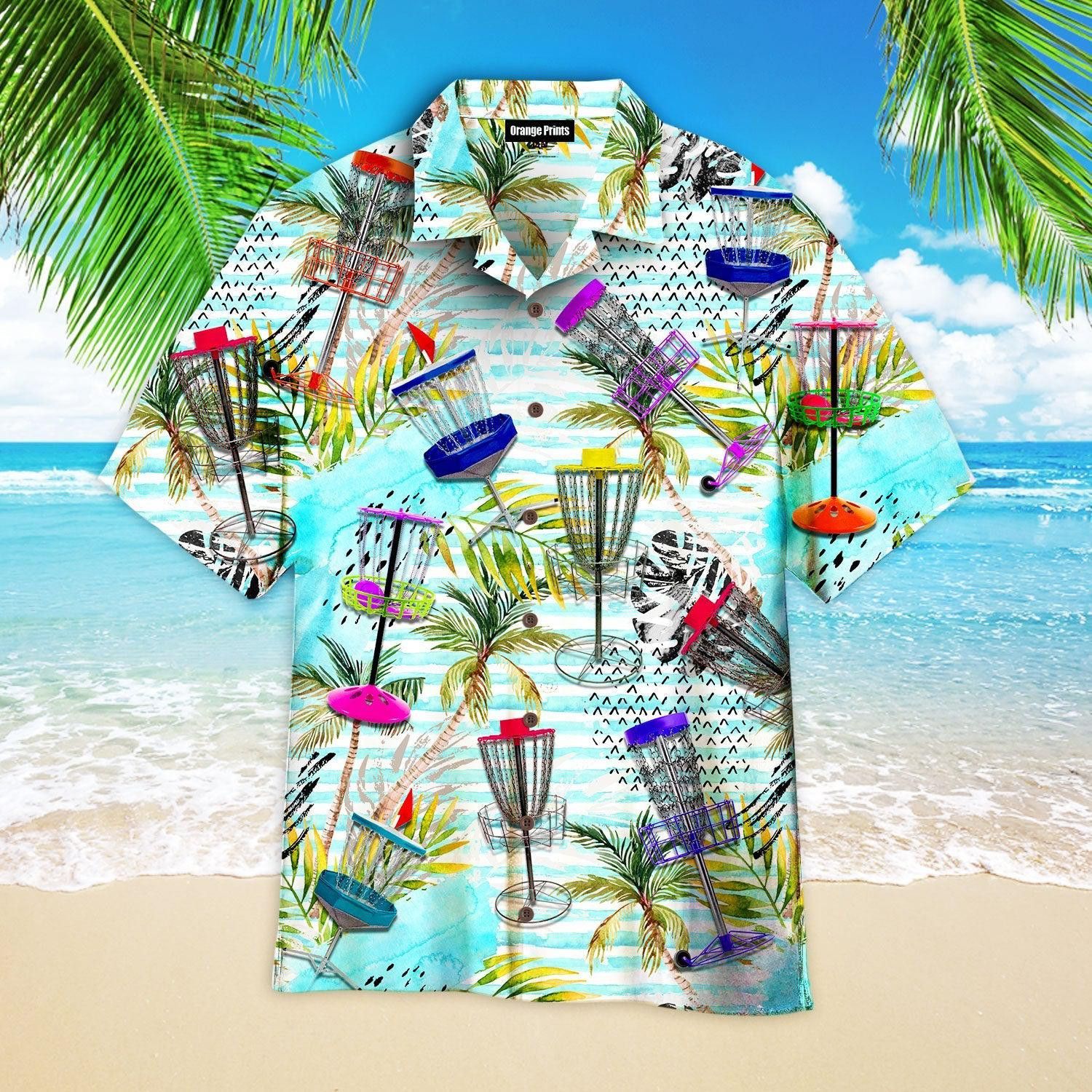 Disc Golf Tropical Trendy Hawaiian Shirt