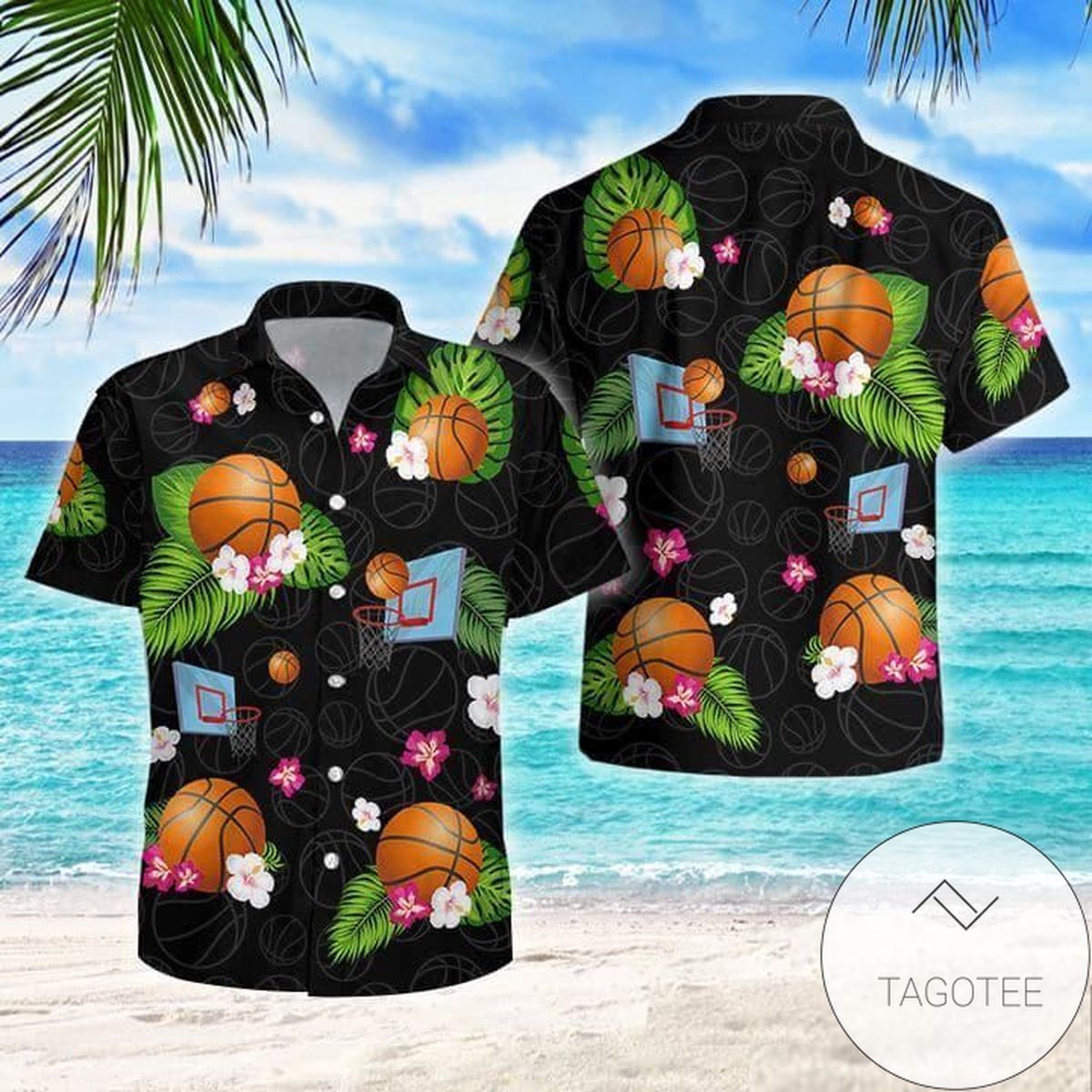 Discover Cool Basketball Dunk Cool Tropical Hawaiian Shirts