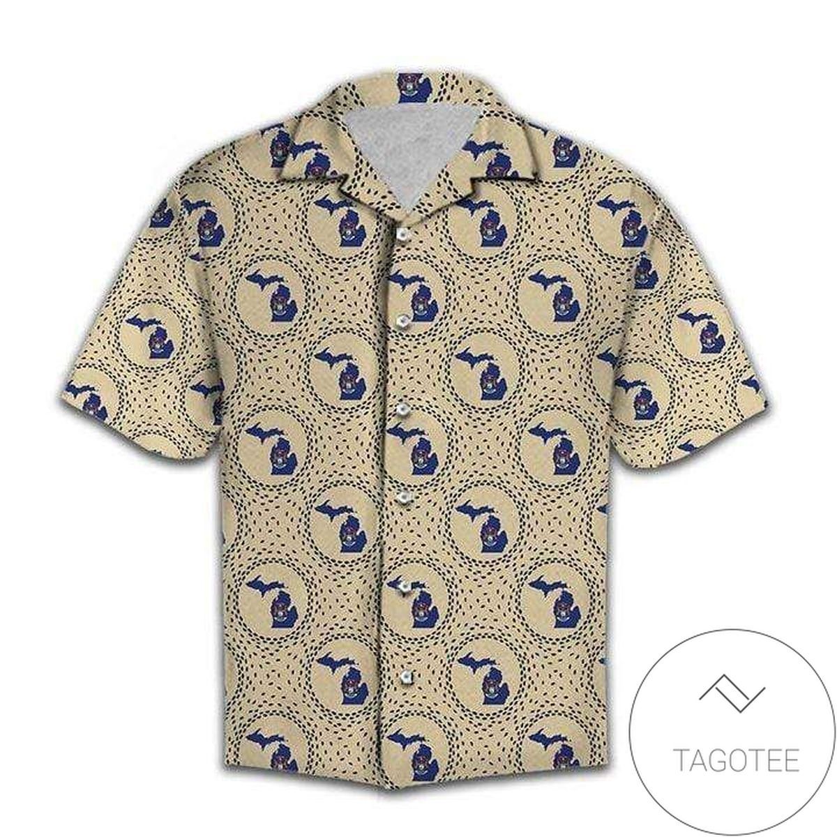 Discover Cool Family Matching Michigan Lover Hawaiian Shirts