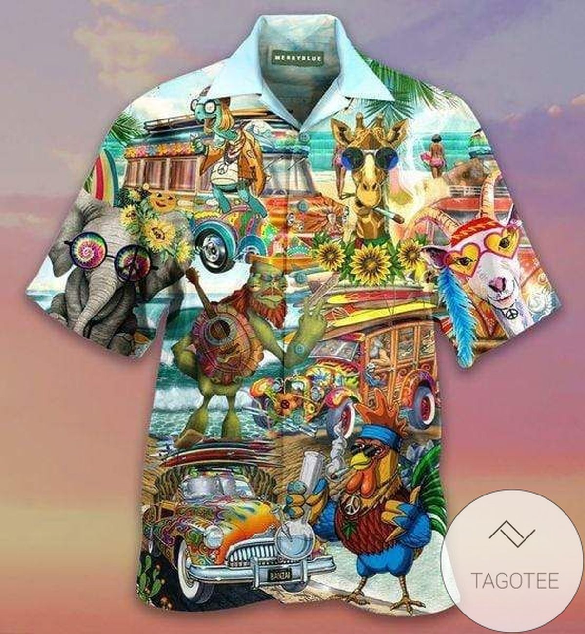 Discover Cool Lets Dance In The Sun Hippie Life Unisex Hawaiian Shirts