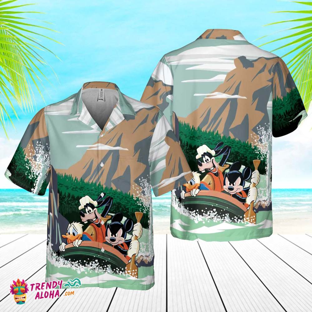 Disney Mickey And Friends Adventure Hawaiian Shirt Vintage Disneyland Grizzly Peak Hawaiian Shirt Disney World California Adventure Shirt Disney Mickey And Friends Adventure Hawaiian Shirt Vintage Disneyland Grizzly Peak Hawaiian Shirt Disney World California Adventure Shirt