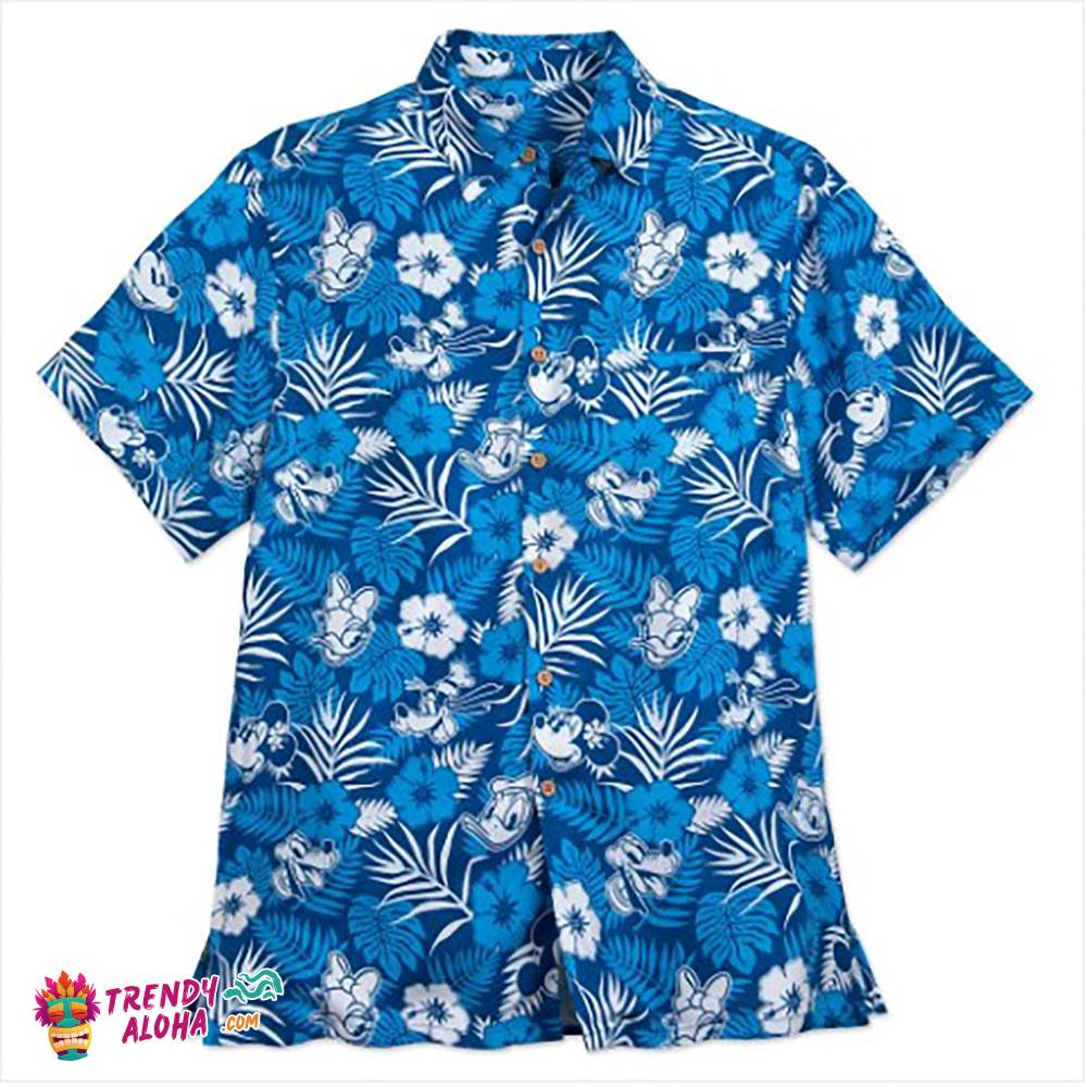 Disney Mickey And Friends Hawaiian Shirt – Perfect For Your Family’s Summer Beach Getaway