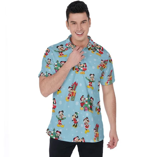 Disneyland Christmas Woody Buzz Hawaiian Aloha Lightyear Theme Shirt Disneyland Christmas Woody Buzz Hawaiian Aloha Lightyear Theme Shirt