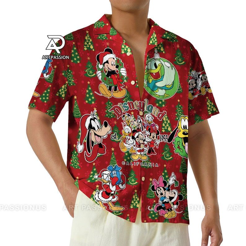 Disneyland Retro Hawaiian Shirts Mickey Friends Disney Christmas Hawaii Theme Disneyland Retro Hawaiian Shirts Mickey Friends Disney Christmas Hawaii Theme