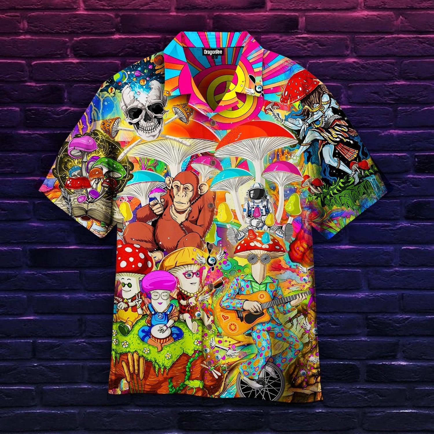 Dive into Hippie Spirit with Mushroom Hawaiian Ensemble