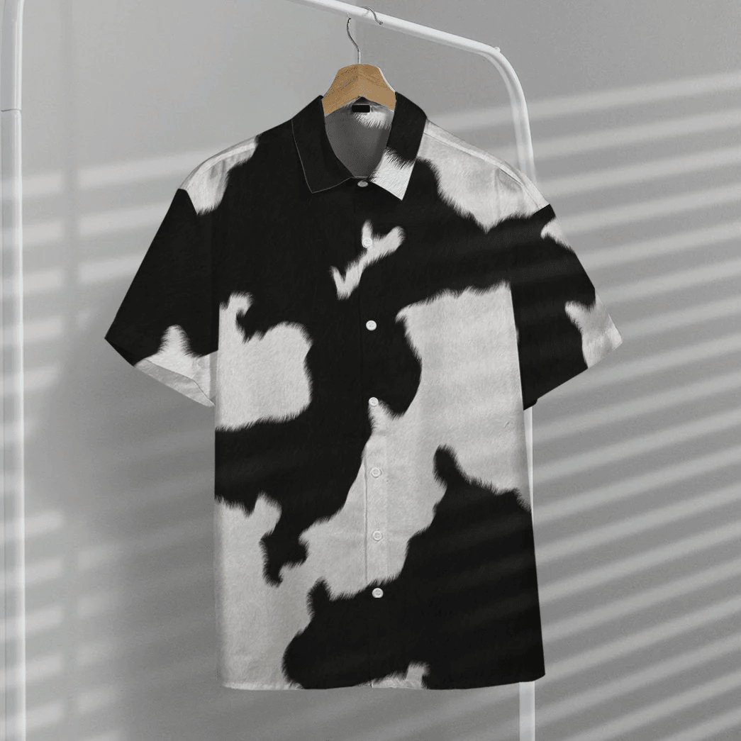 Dive into Summer with Dairy Cow Tropical 3D Hawaiian Shirt