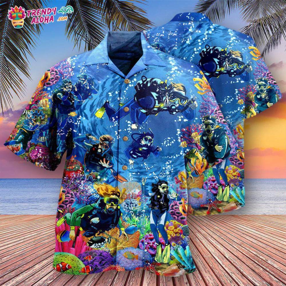 Diving Ocean Everything Will Kill You So Choose Something Hawaiian Shirt – Trendy Aloha