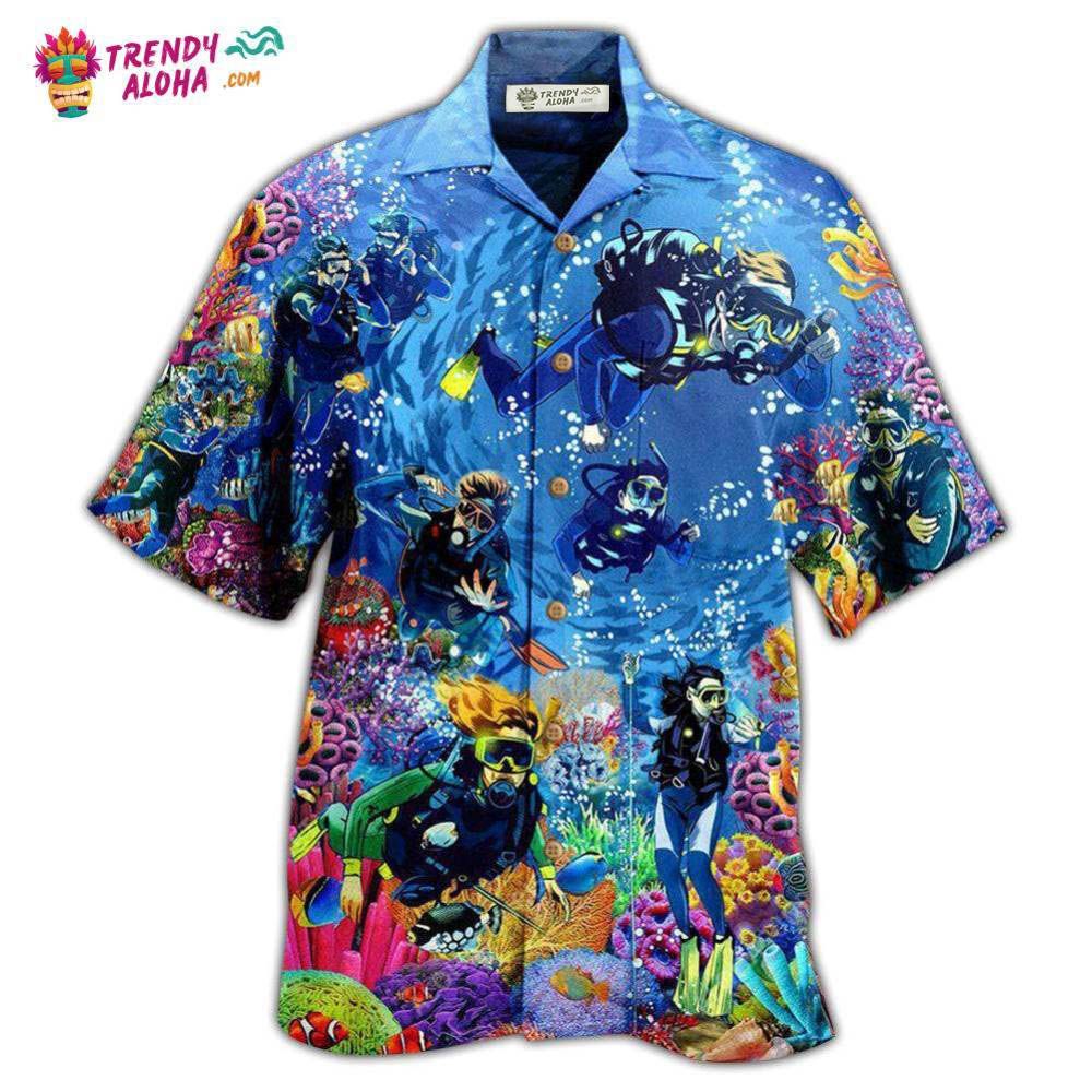 Diving Ocean Everything Will Kill You So Choose Something Hawaiian Shirt – Trendy Aloha Diving Ocean Everything Will Kill You So Choose Something Hawaiian Shirt – Trendy Aloha