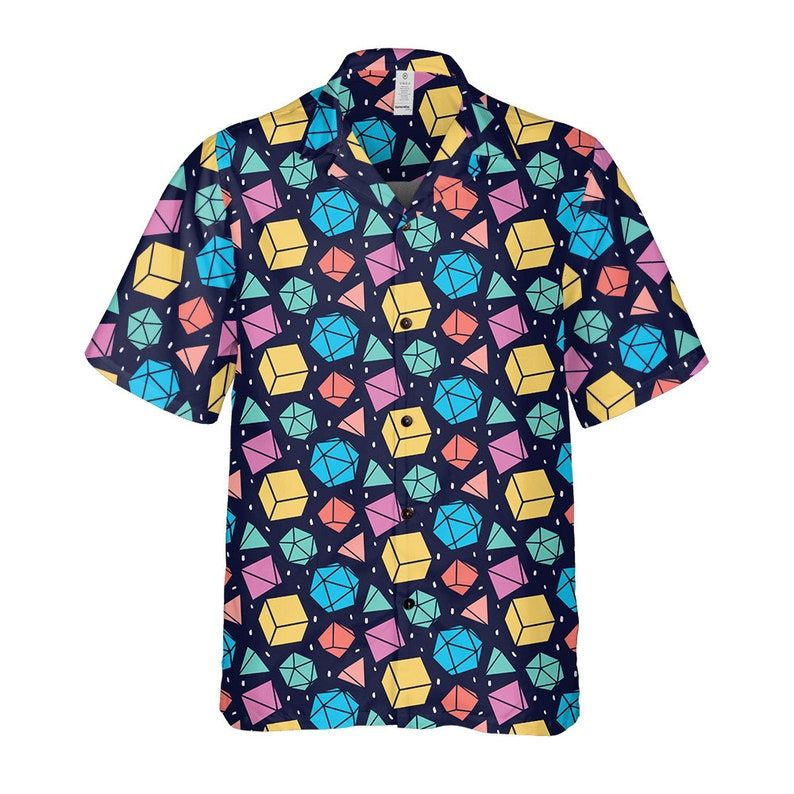 Dnd Dad Shirt, Dice Shirt, Dungeons And Dragons, Dm Gift, Dnd Button Up