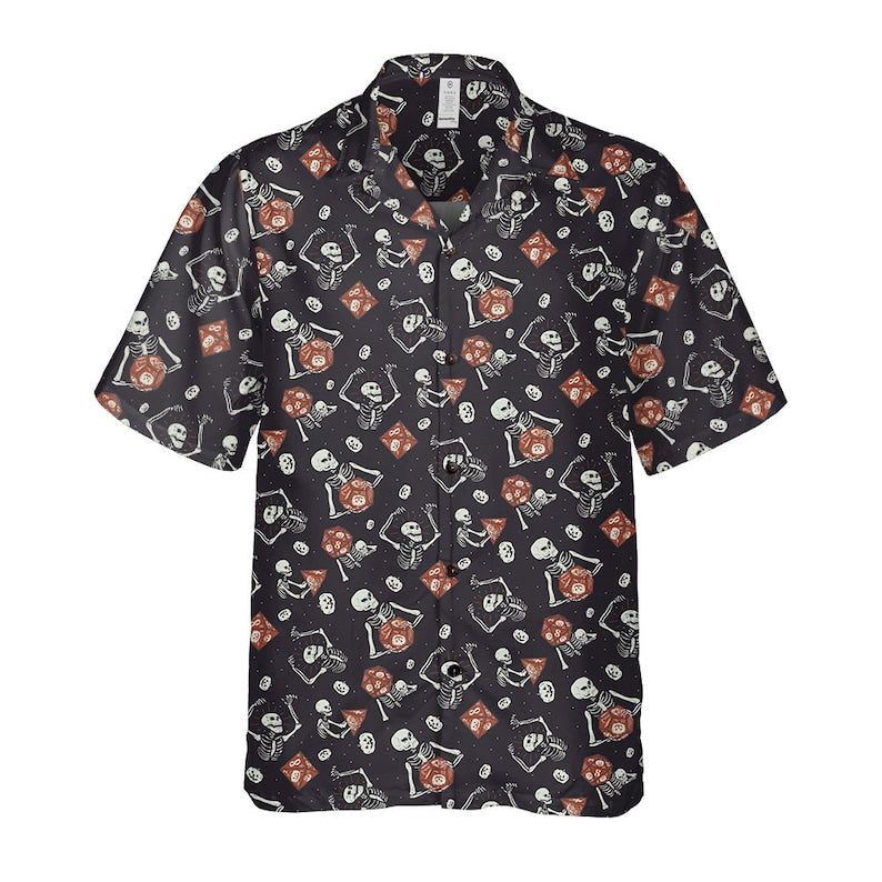 Dnd Halloween Shirt, Dnd Hawaiian Shirt, Dnd Shirt, Dice Halloween Shirt