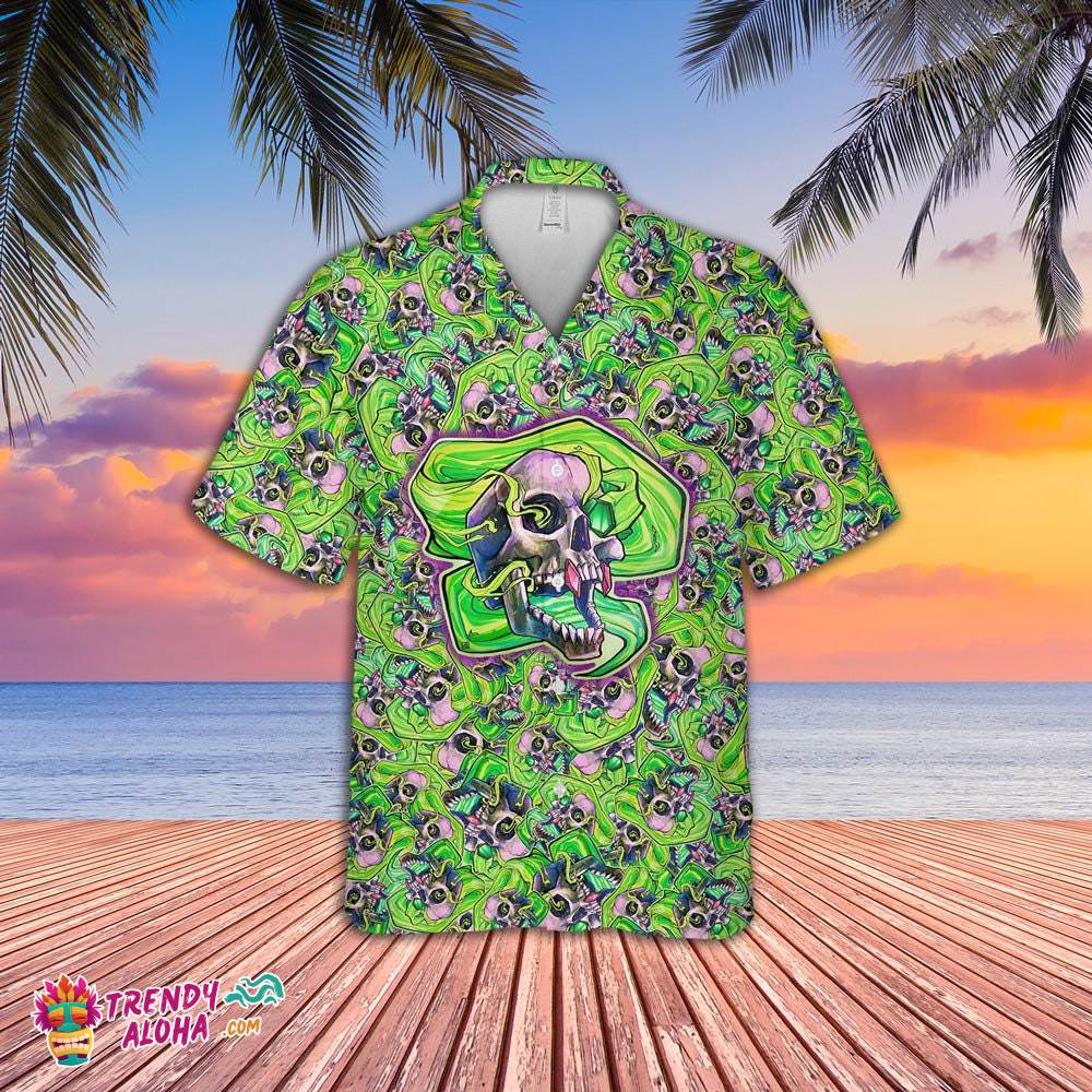 Dnd Hawaii Shirt – Intricate Dragon And Dice Design, A Perfect Conversation Starter