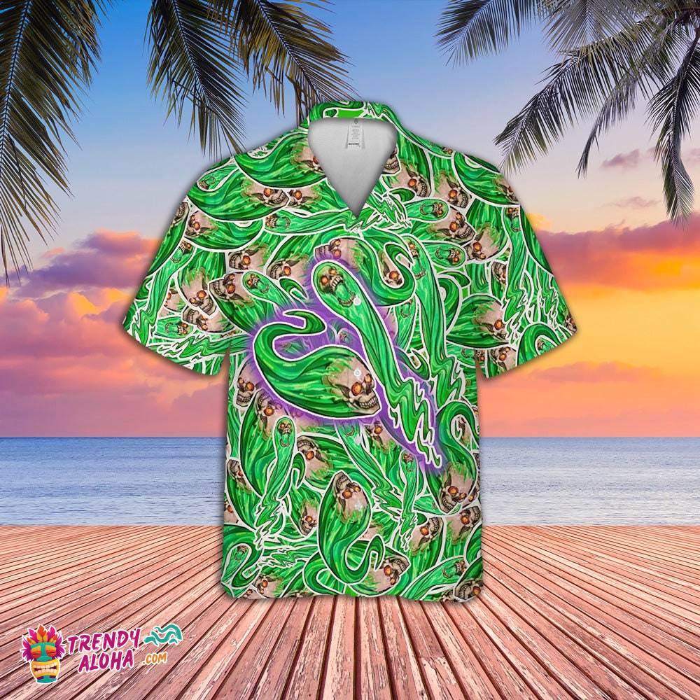 Dnd Hawaiian Shirt – Custom Dice And Sword Print, Stand Out In Your Next Game Session