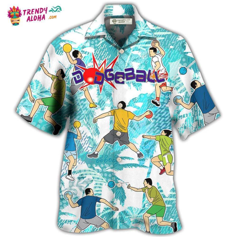 Dodgeball Ball Games Tropical Life Hawaiian Shirt – Trendy Aloha Dodgeball Ball Games Tropical Life Hawaiian Shirt – Trendy Aloha